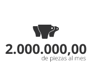 2000000 de peças por mês