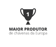 maior produtor de chávenas da Europa