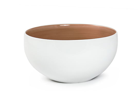 BOWL SOLID BROWN3