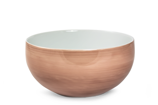 BOWL SOLID BROWN4